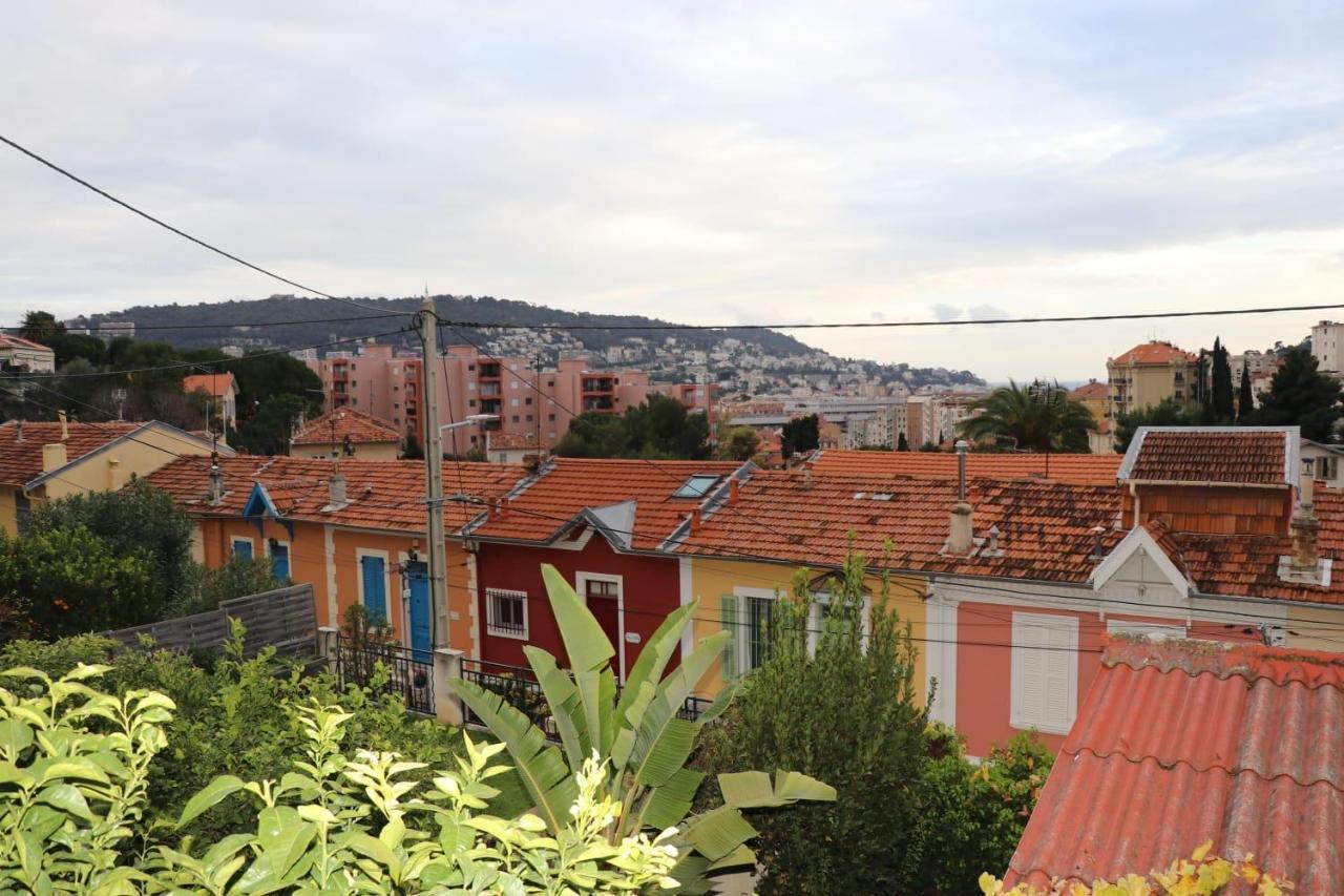 Maison Nicoise Au Calme Vue Mer นีซ ภายนอก รูปภาพ